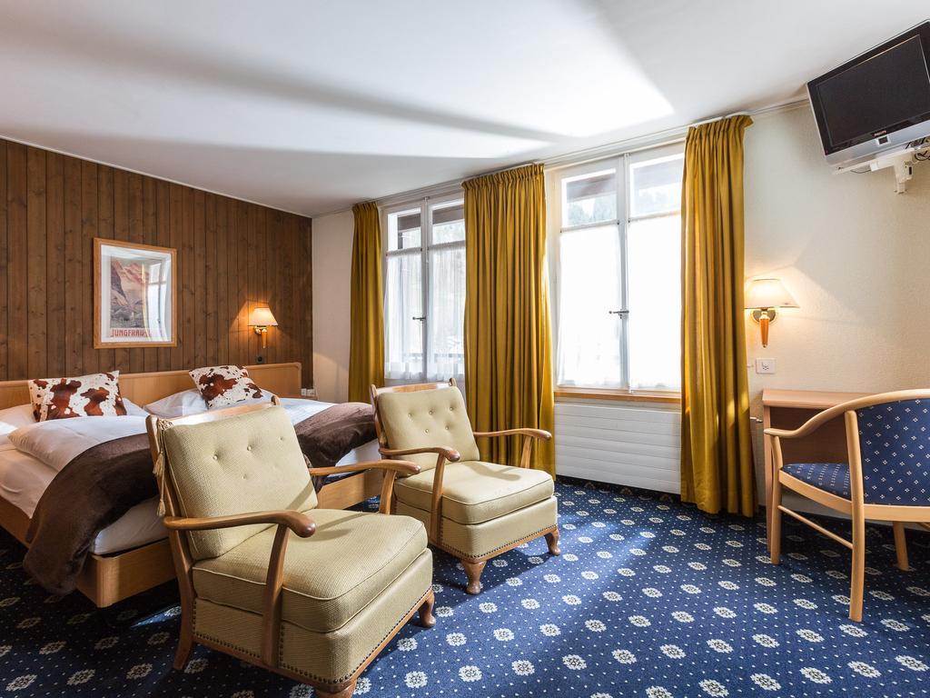 Hotel Oberland Lauterbrunnen Habitación foto